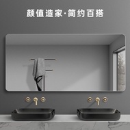 ✿Original✿Toilet Mirror Punch-Free Wall Self-Adhesive Makeup Toilet Frameless Bathroom Mirror Wardrobe Shoe Cabinet Custom Mirror