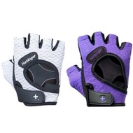 Harbinger Women's Flex Fit Weight Lifting Gloves - White / Purple 健身運動女手套
