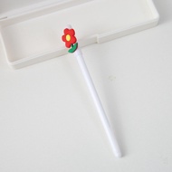 Pena Gel Karakter 3D Lucu Pulpen Karakter Kartun Buah 0.5mm Pen Cute Student Japanese Alat Tulis Kan