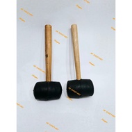 24oz Black Rubber Hammer 24 Oz Wooden Handle Rubber Hammer 24oz Granite Ceramic Rubber Hammer/