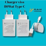 NEW VIVO 80W FlashCharge Charger Official Type C Fast Charging AdapterOriginal
