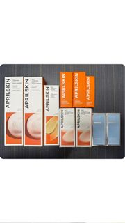 //Aprilskin 洗面乳 胡蘿蔔去粉刺面霜/精華//Kate 去痘水 小粉瓶//