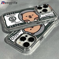 Cute Capybara Phone Case For Samsung Galaxy A06 M06 F06 M30S M31 M21 M21S M33 A42 A81 M60S Note 20 U