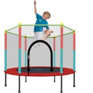 Trampoline with Safety Enclosure Net - 5FT Trampoline for Toddlers Indoor and Outdoor