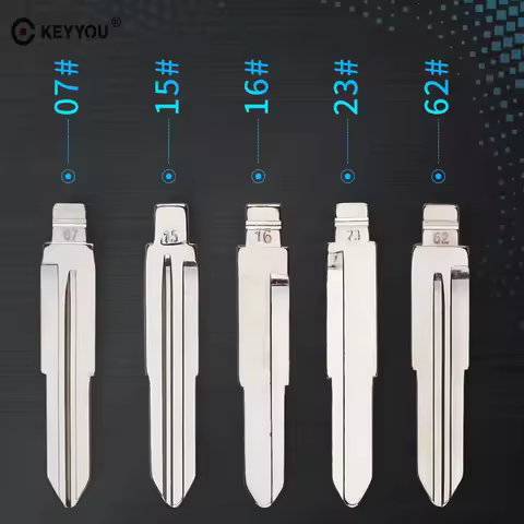 KEYYOU Key Blade For Mitsubishi ASX GRANDIS Outlander LANCER-EX MIT11 R #07 #15 #16 #23 #62 KD Origi