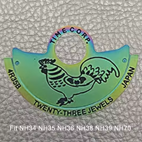 Multicolor Mod NH35 Movement Guard Zodiac Pattern Automatic Hammer Cadran Fits NH36 NH35 4R 7S NH70 