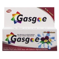 GASGOE • PASSION FRUIT JUICE DRINK BASE WITH GALACTO - OLIGOSACCHARIDES  2G × 15SACHETS