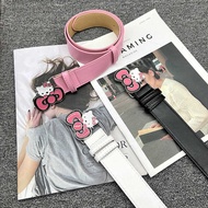 Dopamine Cartoon Belt Female ins Style kt Cat Cute Cat Buckle Belt Jeans Decoration All-Match Dress