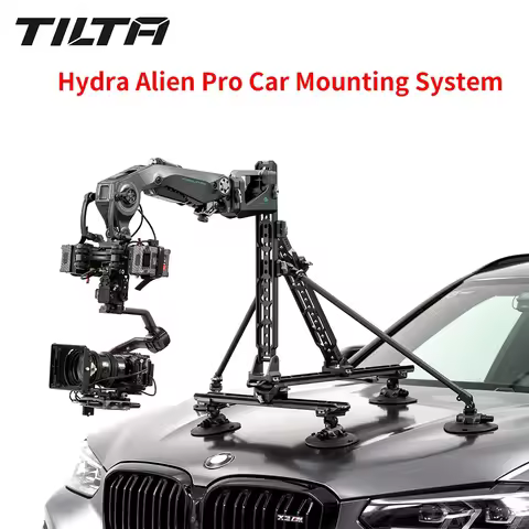 TILTA HDA-T18-A-V Hydra Alien Pro Car Mounting System Supports Up To 28.6 Lbs Wirelessly Controllabl