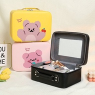 Cosmetic Case Makeup Organizer Bag Portable Travel Large Capacity Student Dormitory Suitcase Multifu