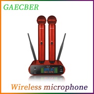 Microphone Wireless Professional UHF Mic Mikrofon System for Singing Karaoke Set Home KTV