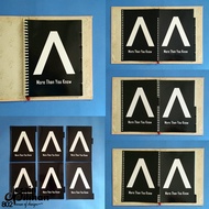 More Than You Know Binder Dividers 2 Rings, 6 Rings, 20 Rings, 26 Rings 1 Set of 6 Glossy Sheets Che