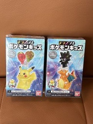 Bandai Pokemon Kids 寵物小精靈 比卡超 噴火龍 30周年特別版 手指公仔 太晶慶典