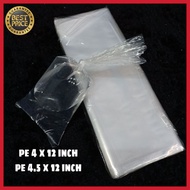 PLASTIK PE / PLASTIK AIR BALANG / PLASTIK BETTA / PLASTIK IKAN / PLASTIK KUIH