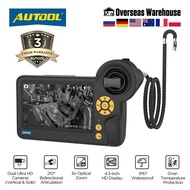 AUTOOL SVB403 1280*720 HD Dual Camera Video Borescope Automotive Industrial Endoscope Inspection Cam