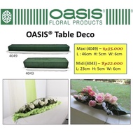 Oasis Table Deco Maxi Deco 4049 Oasis Basah Foam Bunga Segar Sistsini #Original[Grosir]