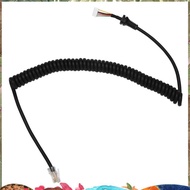 Replacement Microphones Mic Cable Cord Wire for  -48A6J FT-7800 FT-8800 FT-8900 FT-7100M FT-2800M FT