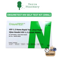(Exp 7/2027) EnsureTEST HIV Whole Oral Self Test Kit 1's/Box (Secure Packing)