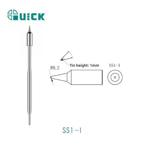 Original QUICK SS1-SS11 SK/B/J//I /I-01USB Soldering Iron Tip For portable soldering irons TS1/TS11 
