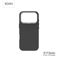 RAPTIC เคสกันกระแทก Aramid Fiber Dual M-Safe for iP 17 Pro / 17 Pro Max ป้องกันรอยนิ้วมือและคราบน้ำม