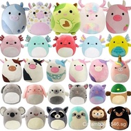 20cm Squishmallows Stuffed Plushie Toys Axolotl Teal Green Pink Anastasia Plush Stuff Doll Soft Squi