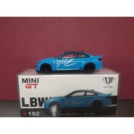Mini gt Lb-works Bmw M4 (baby blue)