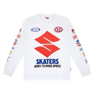 Skaters T-Shirt Longsleeve USA 3 YC001 White