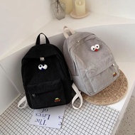 Hmbrg Suho Korean Style Casual Trendy Backpack Two Eye School Backpack Latest LV0317