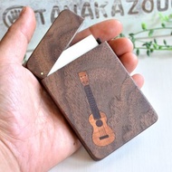 木製名刺入れ【Ukulele】Business Card Case
