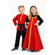 BAJUANAKUNIK RUSSIAN COUNTRY COSTUME/ UN COSTUME/ DAY RUSSIAN COSTUME/ CHILDREN'S PROFESSIONAL COSTU