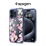Spigen iPhone 15 Pro Case 6.1" Ultra Hybrid Blossom Clear Casing Drop Protective iPhone Case