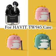 READY STOCK!  For HAVIT TW945 Case Creative Cartoons for HAVIT TW945 Casing Soft Earphone Case Cover