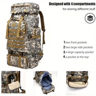1pc Outdoor Backpack Forcamping Andhiking - Great Gift Ldeahiking Backpack for Men And Woman 80L Cam