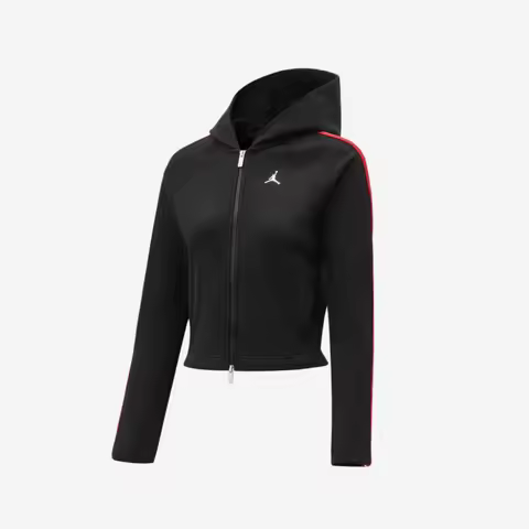 Nike genuine Jordan women's hooded zipper long sleeved jacket jacket IM6971-010