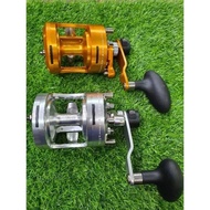 OMOTO S12-II TWO SPEED OVERHEAD BOTTOM & TROLLING FISHING REEL