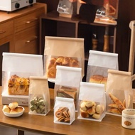 [1 Pcs] 13x28 White Bread Plastic Paper Bag 16x26/ 22x28 Bread Paper Bag Cookie Bag/ Cake Paper Bag/