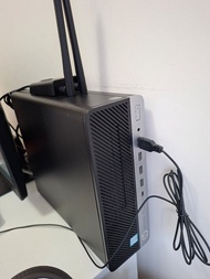 HP ProDesk 600 G4 Desktop PC - Intel i5, 8GB RAM, 257GB SSD