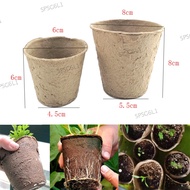 Paper Nursery Cup 6/8cm Plant Grow Pot Starters Garden Flower Pots Herb Vegs Kit Biodegradable Home Gardening Tools  SG6L1