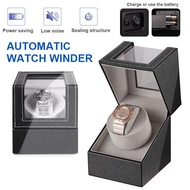 Double  Watch Winder for Automatic Watches Watch Box USB Charging Watch Winding Mechanical Box Motor Shaker Watches Winder