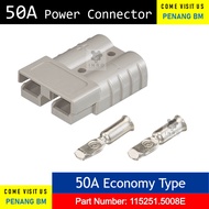 [Economy Type] [1pc] [Connector / Handle] Penyambung Bateri 50A 600V Anderson Compatible 2 Way Batte