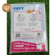 Fiffy 98-613 Cradle Mosquito Net with Zip / Jala Nyamuk Kerusi Bayi Fiffy dengan Zip