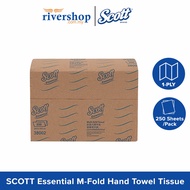 (1 pkt x 250's) SCOTT 38002 Essential Multi-Fold Hand Towel Paper Hand Towel Tissue Paper