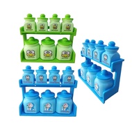 DORAEMON SPICE BOX KEROPI SPICE BOX 7 IN 1 DORAEMON SPICE BOX 7 IN 1 SPICE BOX/