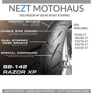 DELI SB148 RAZOR SPORT TOURING TAYAR TYRE 90/80-17 100/80-17 110/70-17 140/70-17 150/60-17 R25 R15 M