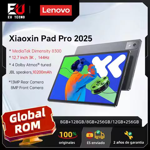 Global ROM Lenovo Xiaoxin Pad Pro 2025 Tablet Lenovo Xiaoxin Pad Pro 12.7 inches 144Hz Display 10200
