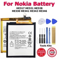 New HE346 HE317 HE321 HE330 HE328 HE341HE342 High Quality Battery For Nokia X 2.1 3 5 6 7 8 5.1 7.1 