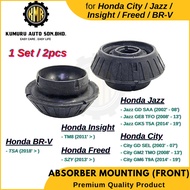(2@pcs) 51920-SAA-015-S Front Absorber Mounting Honda Jazz City Insight Freed BRV HRV