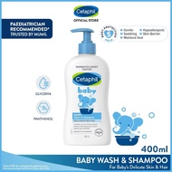 CETAPHIL BABY Gentle WASH &amp; SHAMPOO Glycerin + Panthenol [400 Ml]