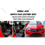 [JME CUSHION] HONDA JAZZ (2004 - 2021) / CITY HATCHBACK LEATHER SEAT COVER