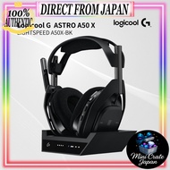 Logicool G Gaming Headset ASTRO A50 X LIGHTSPEED A50X-BK Wireless Headset + Base Station with Built-